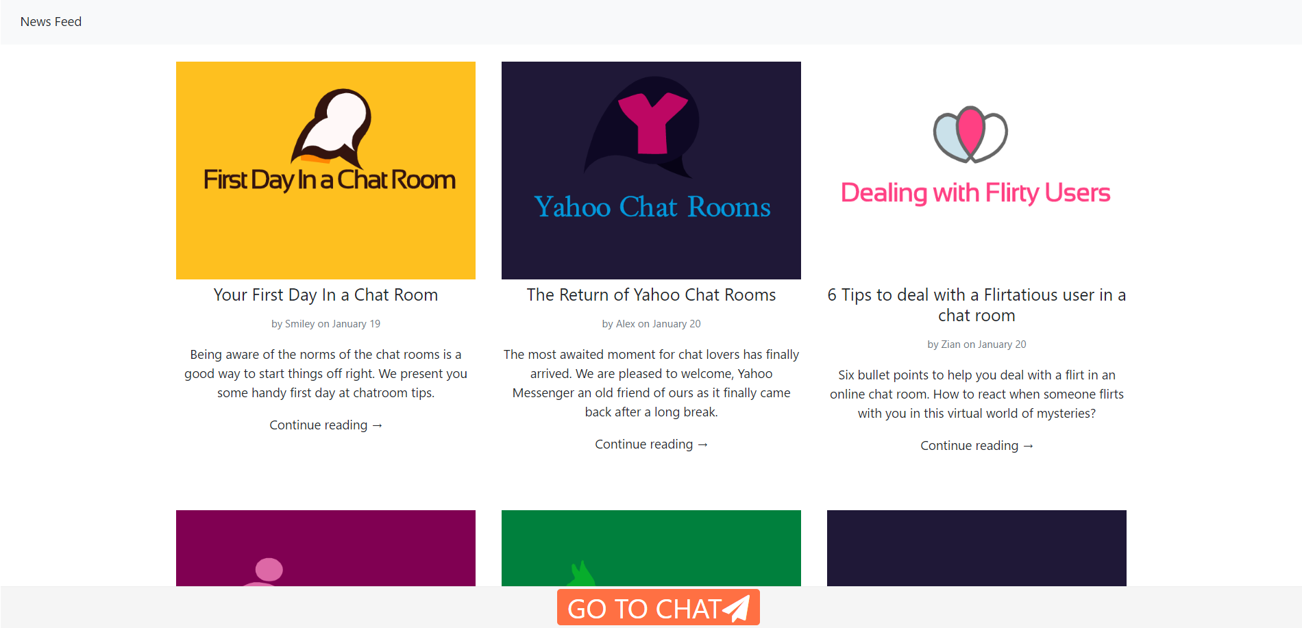 Flirty Chat Room